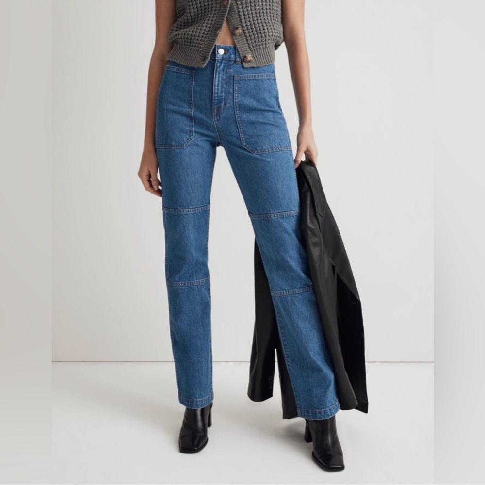 Madewell '90s Straight Utility Jeans